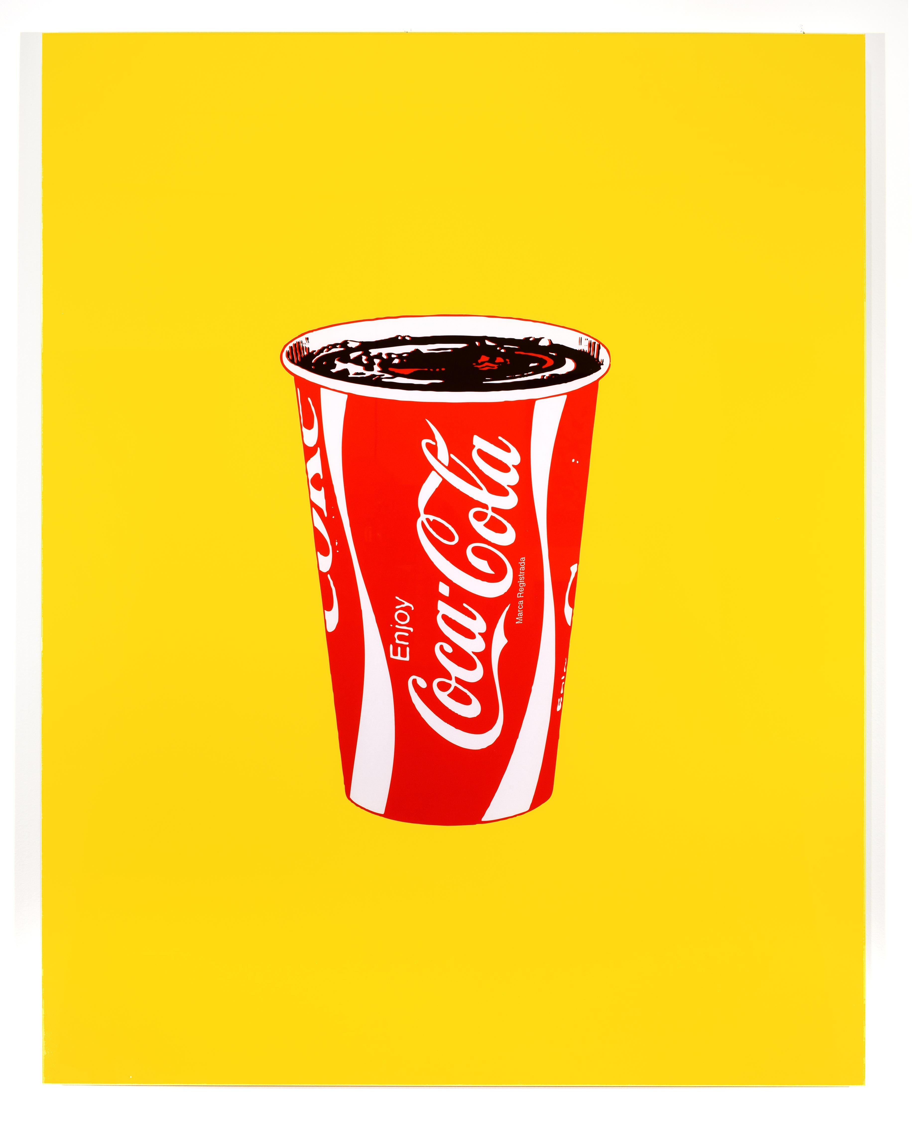 What is the official drink of the pandemic? Is it Coke? If not, why not? - Print by Skylar Fein