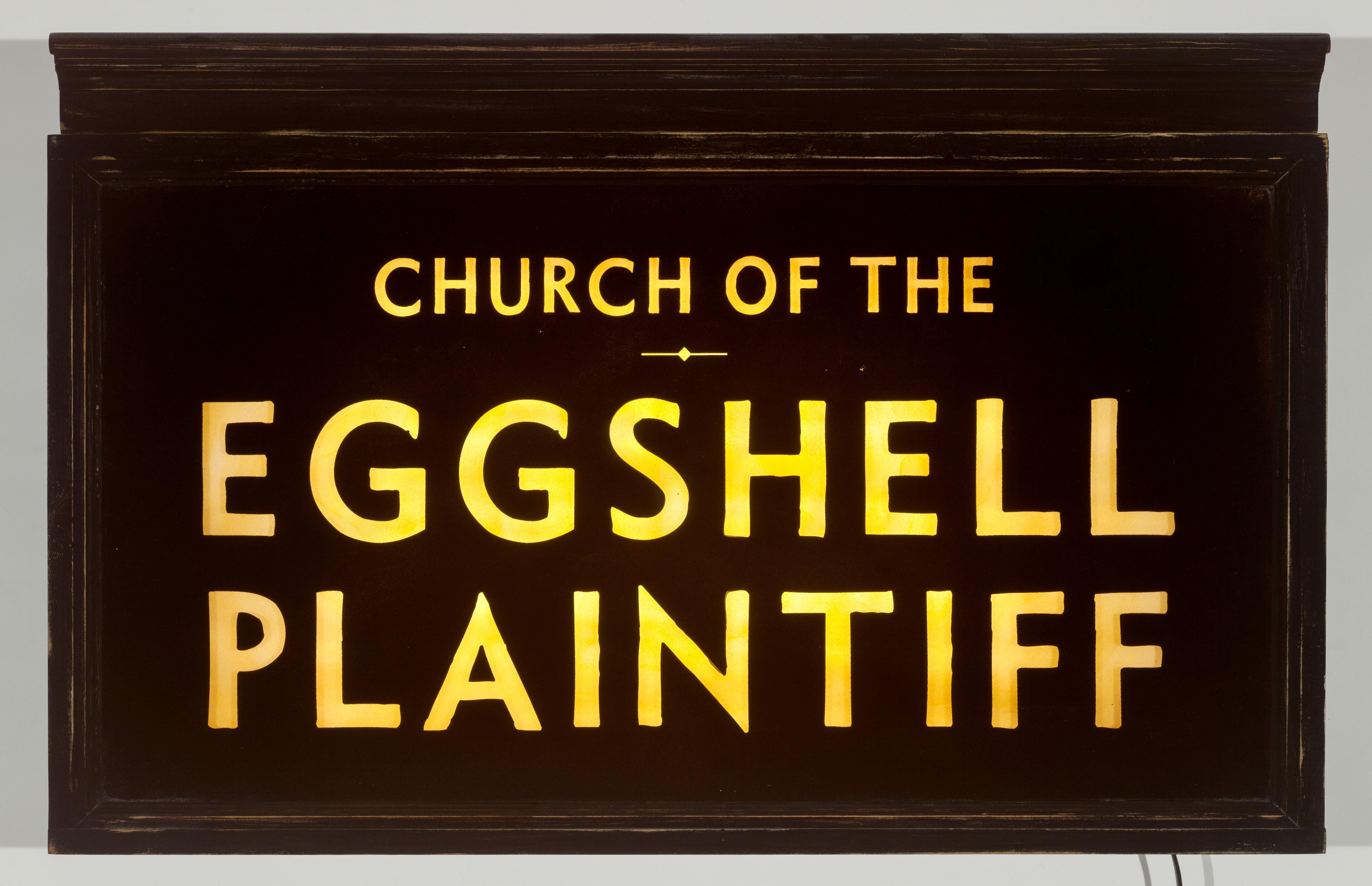 Church of the Eggshell Plaintiff - Mixed Media Art by Skylar Fein