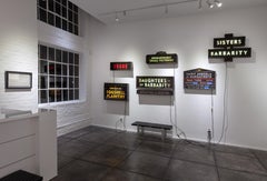 Daughters of Barbarity (lighted sign)