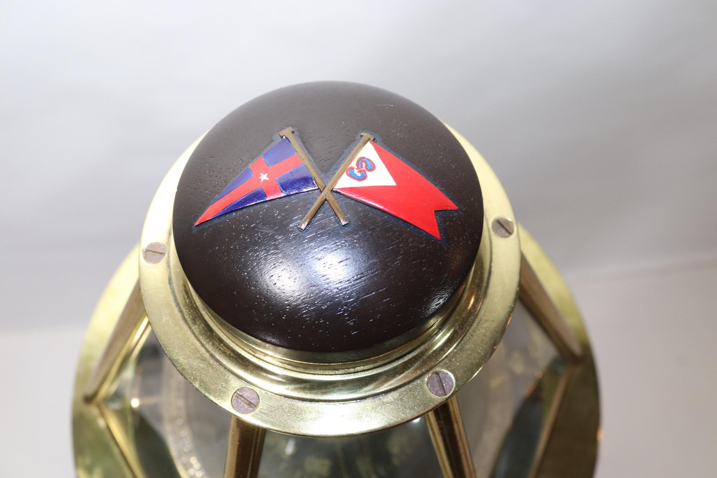 Brass Skylight Yacht Binnacle