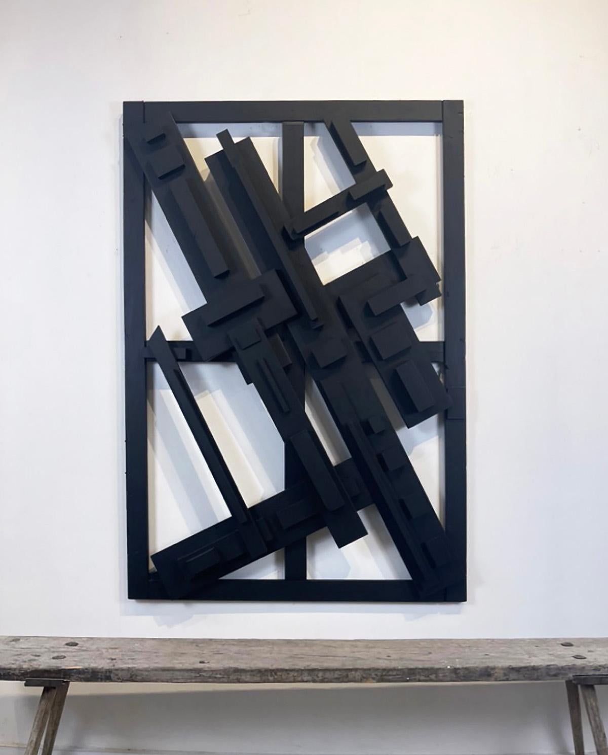 Modern Skyline 31 by Jordan Tabachnik, abstract compositions, brutalist, sculpture For Sale