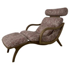 Skyline Chaise Lounge with Armrest - Andre Fu Living