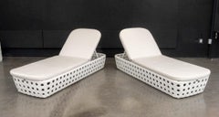 Skyline Design Chaise Longues, Pair