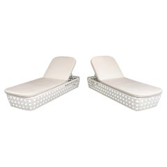 Skyline Design Chaise Longues, Pair