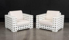 Skyline Design Lounge Chairs, Pair