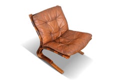 "Skyline" Lounge Chair In Bent Beech By Einar Hove