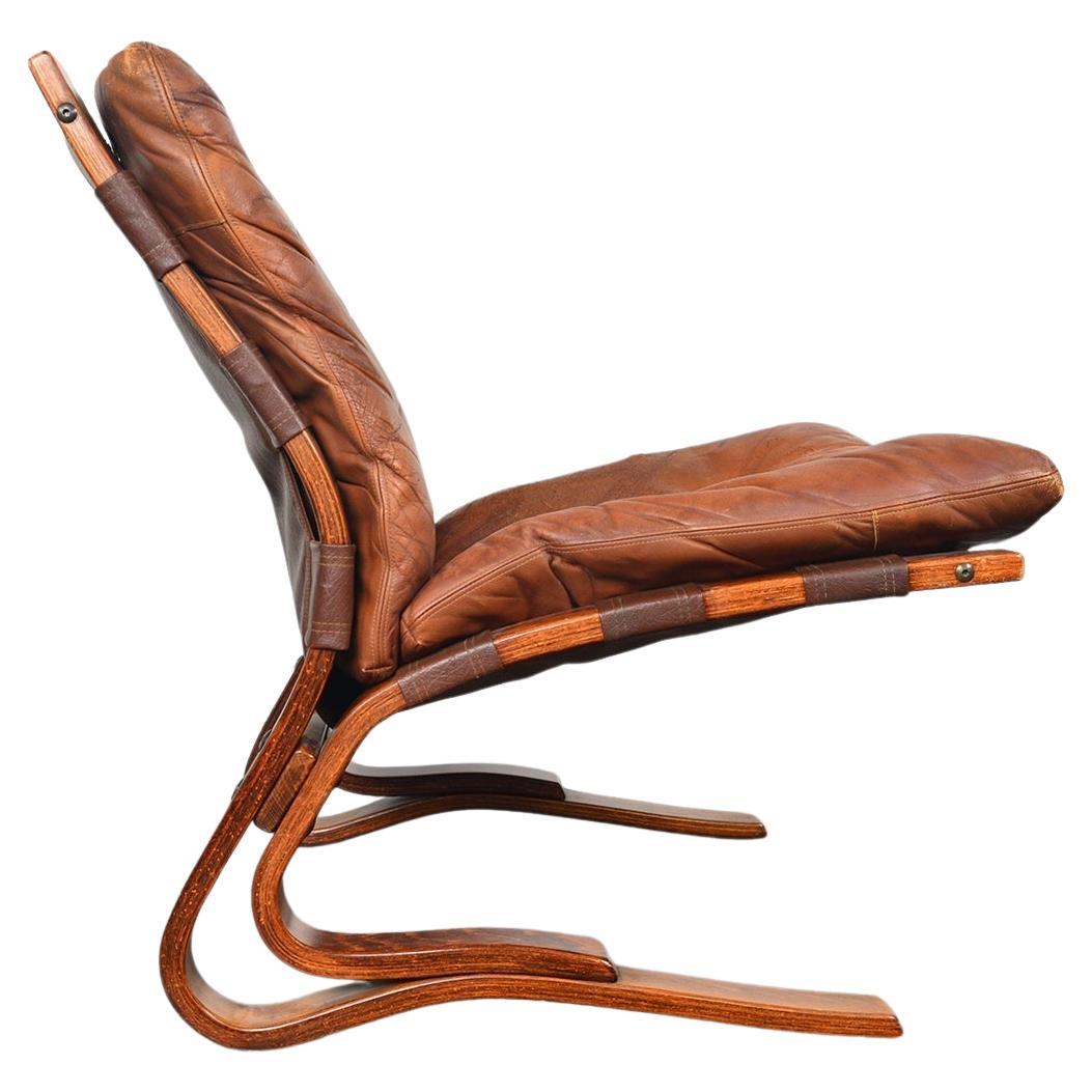 Chaise longue Skyline en hêtre cintré par Einar Hove