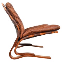 Vintage "Skyline" Lounge Chair In Bent Beech By Einar Hove