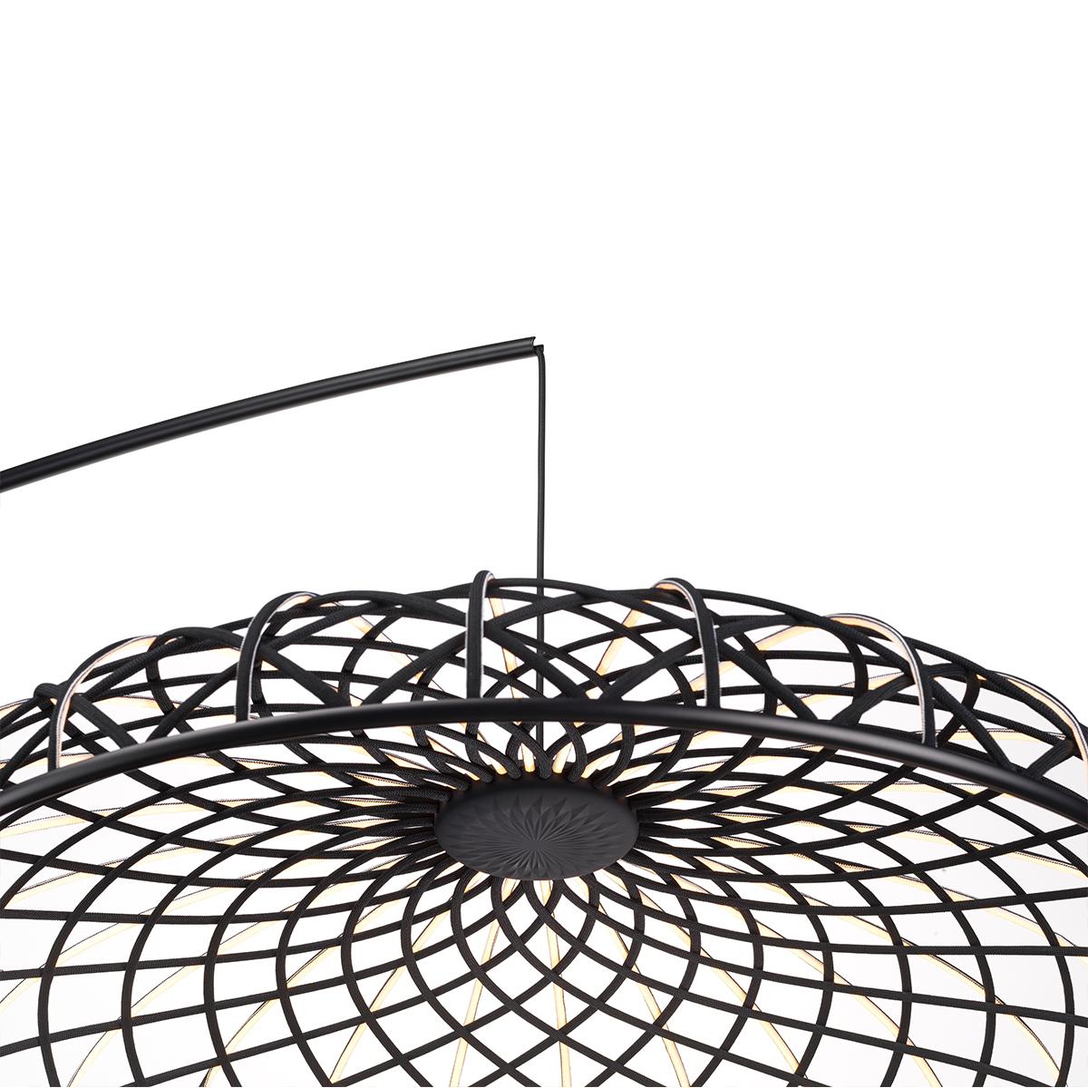 Skynest Motion Floor Lamp in Anthracite by Marcel Wanders, 2022 In Excellent Condition For Sale In Brooklyn, NY