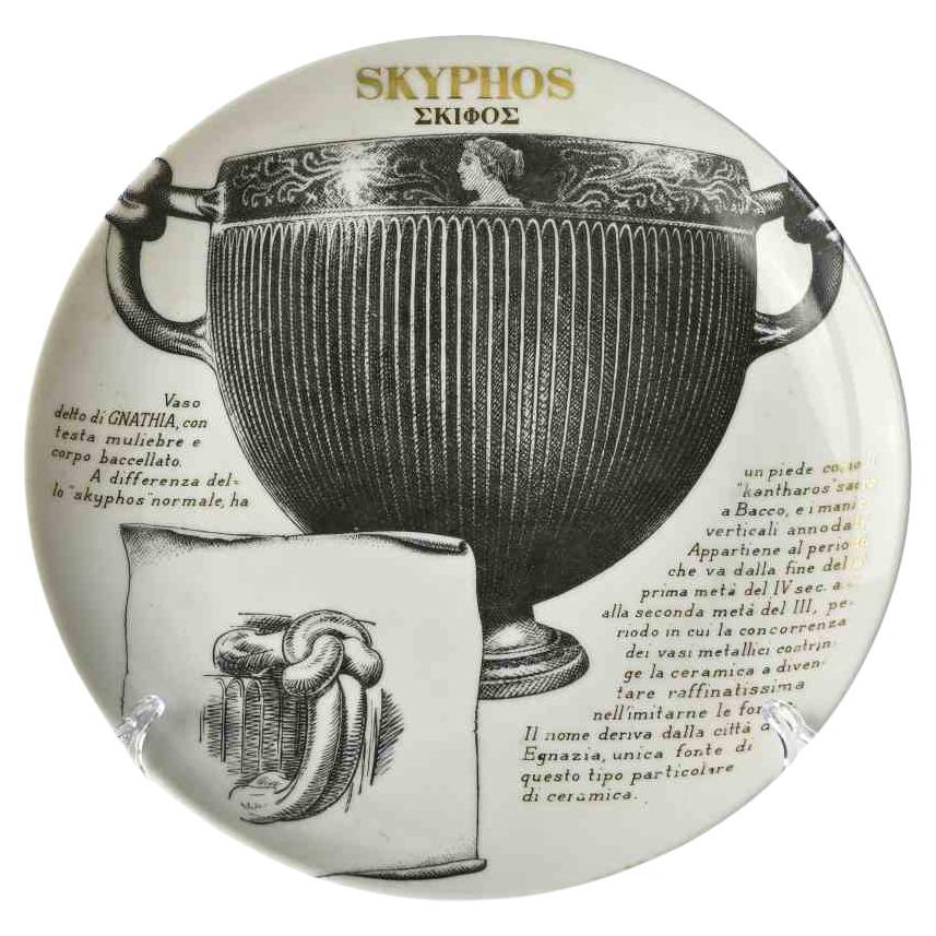 Skyphos - per Martini & Rossi, di P. Fornasetti, anni '60