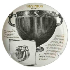 Skyphos - for Martini & Rossi, by P. Fornasetti, 1960s