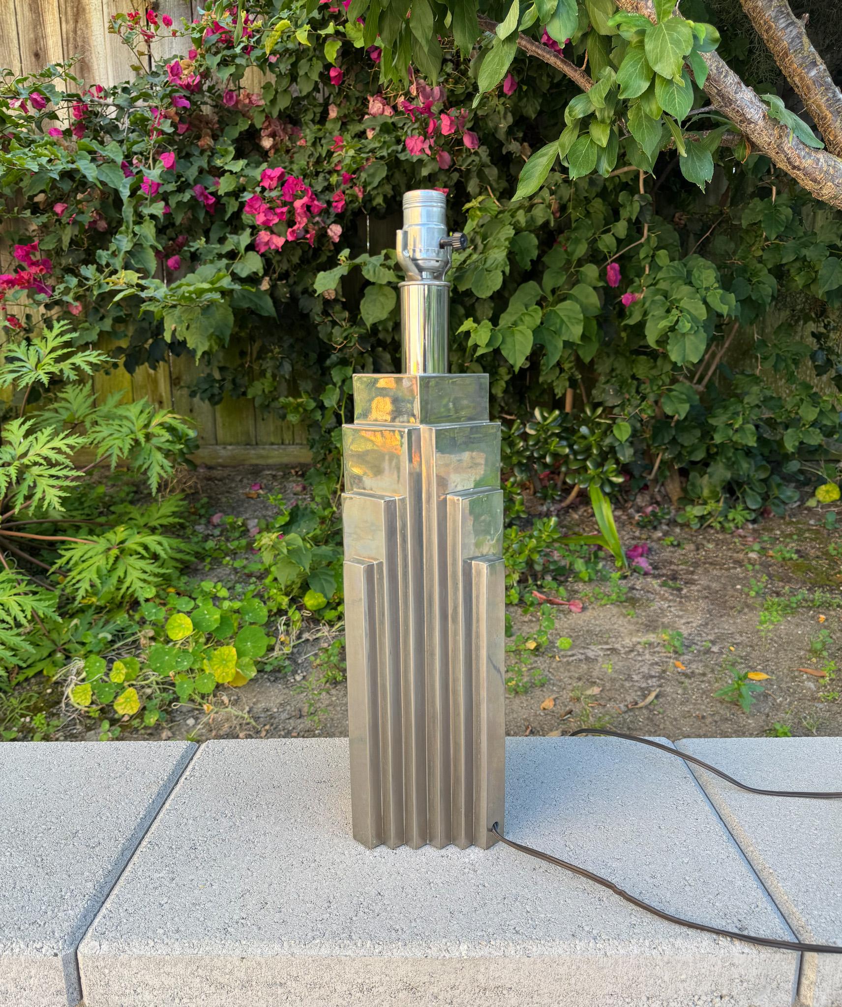 Lámpara Rascacielos de Chapman, c.1975 en Bueno estado para la venta en San Juan Capistrano, CA