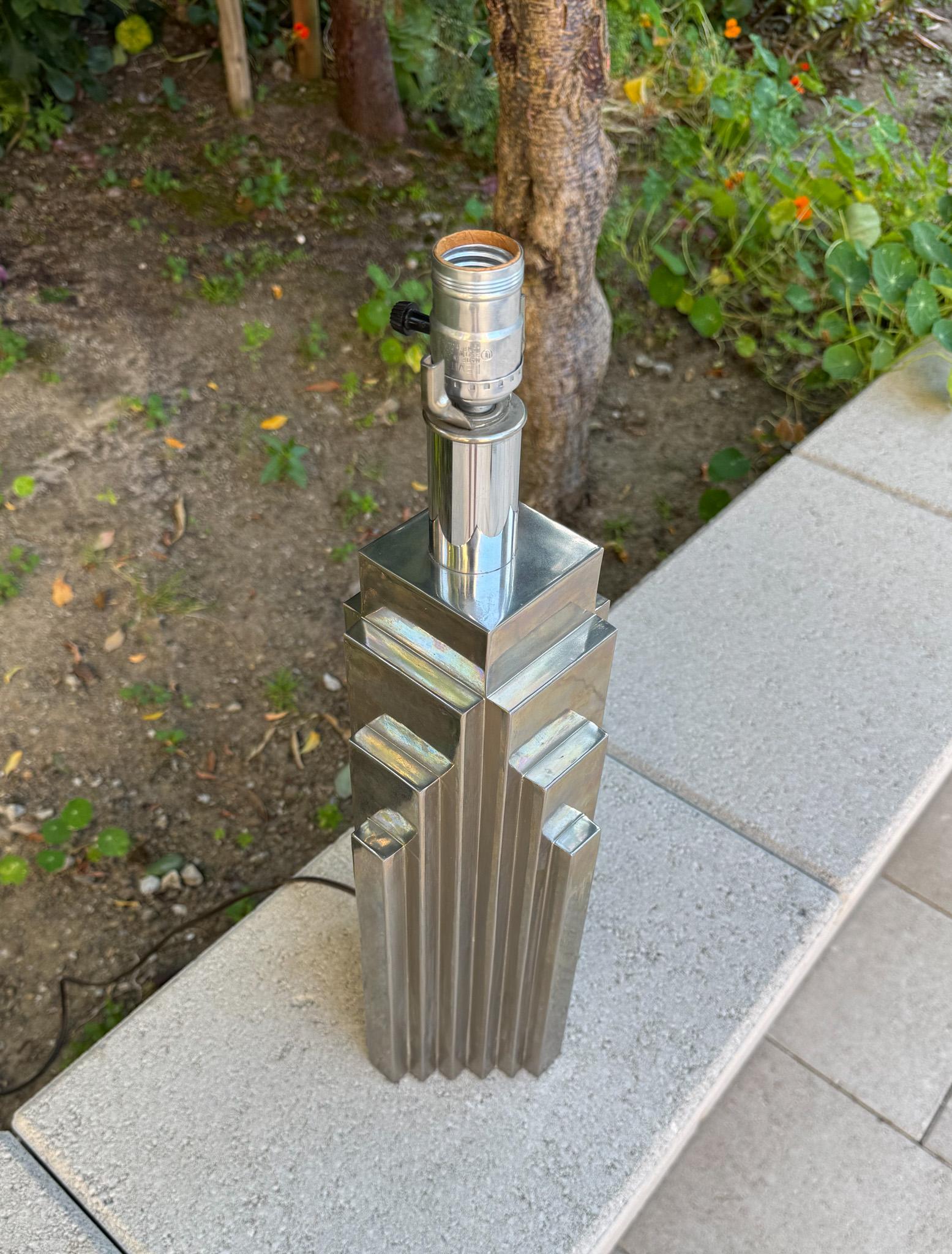 Lámpara Rascacielos de Chapman, c.1975 Metal en venta