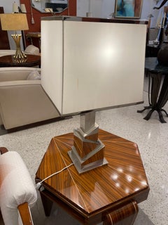 Post Modern Skyscraper Table Lamps by Romeo Rega