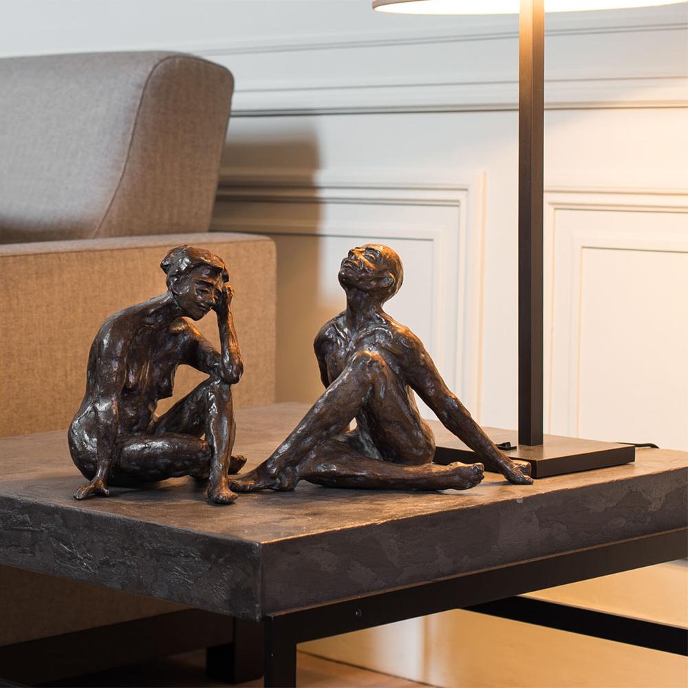 Contemporary Skyward Bronze Sculpture For Sale