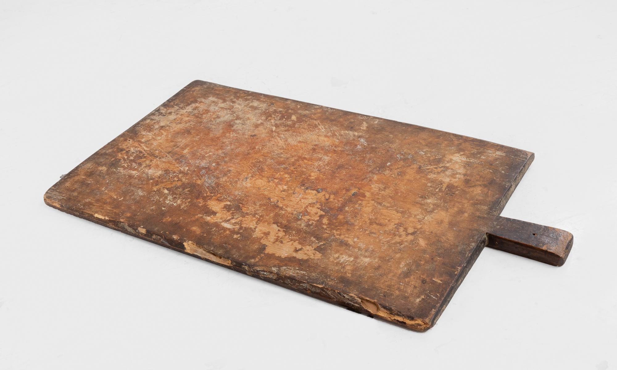 American Slab Cutting Board, circa 1900