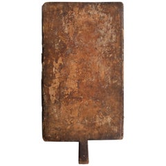 Antique Slab Cutting Board, circa 1900