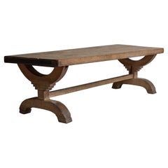 Slab Farmhouse Table, England, Circa 1820