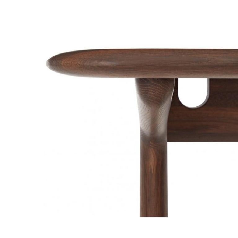 narrow oak dressing table
