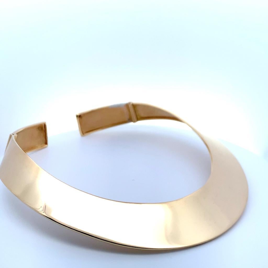 Collier en or jaune 18 carats en vente 2