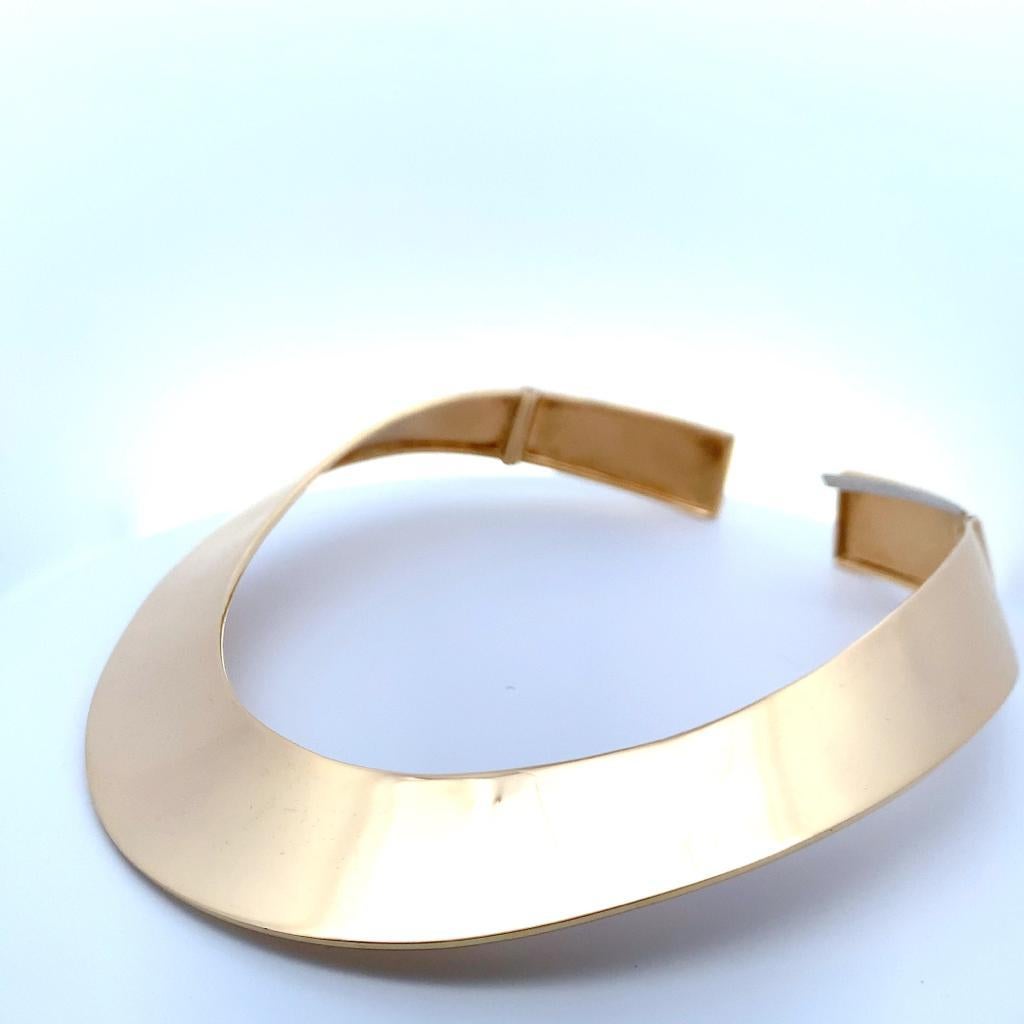 Collier en or jaune 18 carats en vente 3