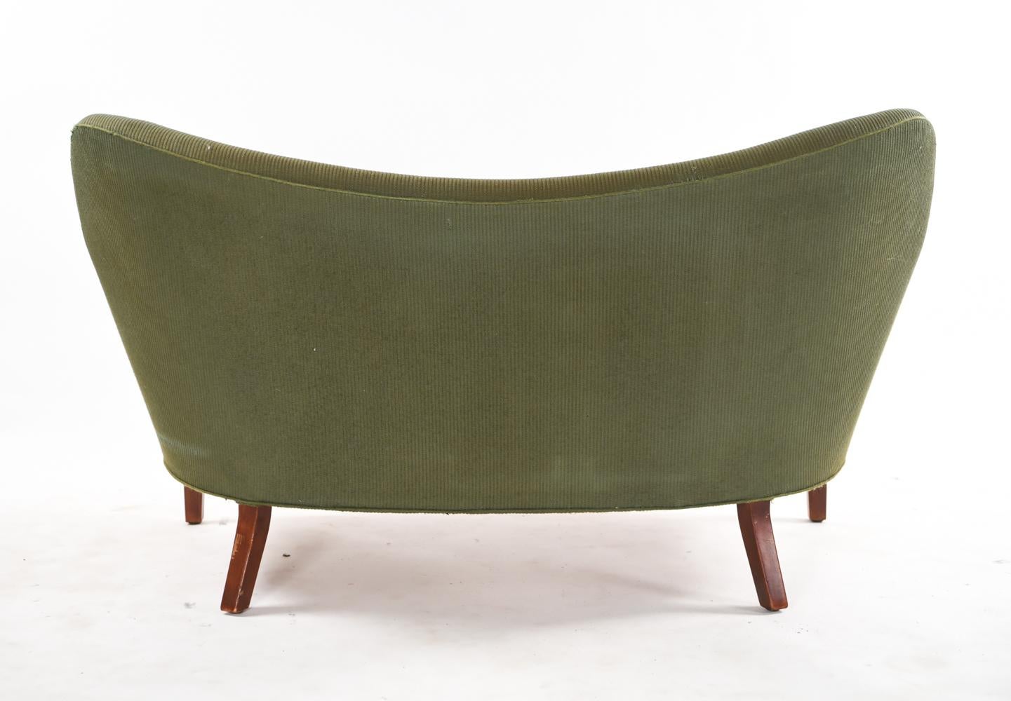 Slagelse Mobelvaerk Model 185 Danish Midcentury Sofa 4