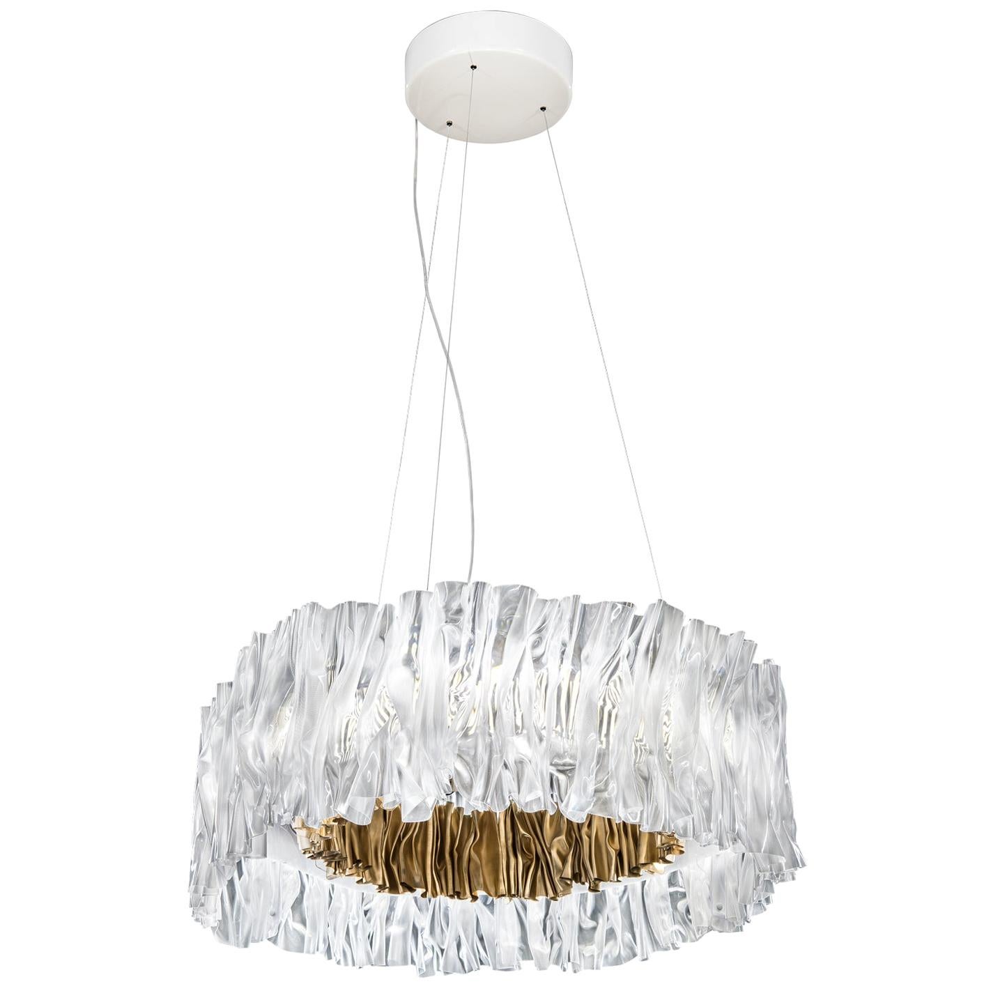 Slamp Accordéon Aufhängung 2700 Kelvin - Gold von Marc Sadler