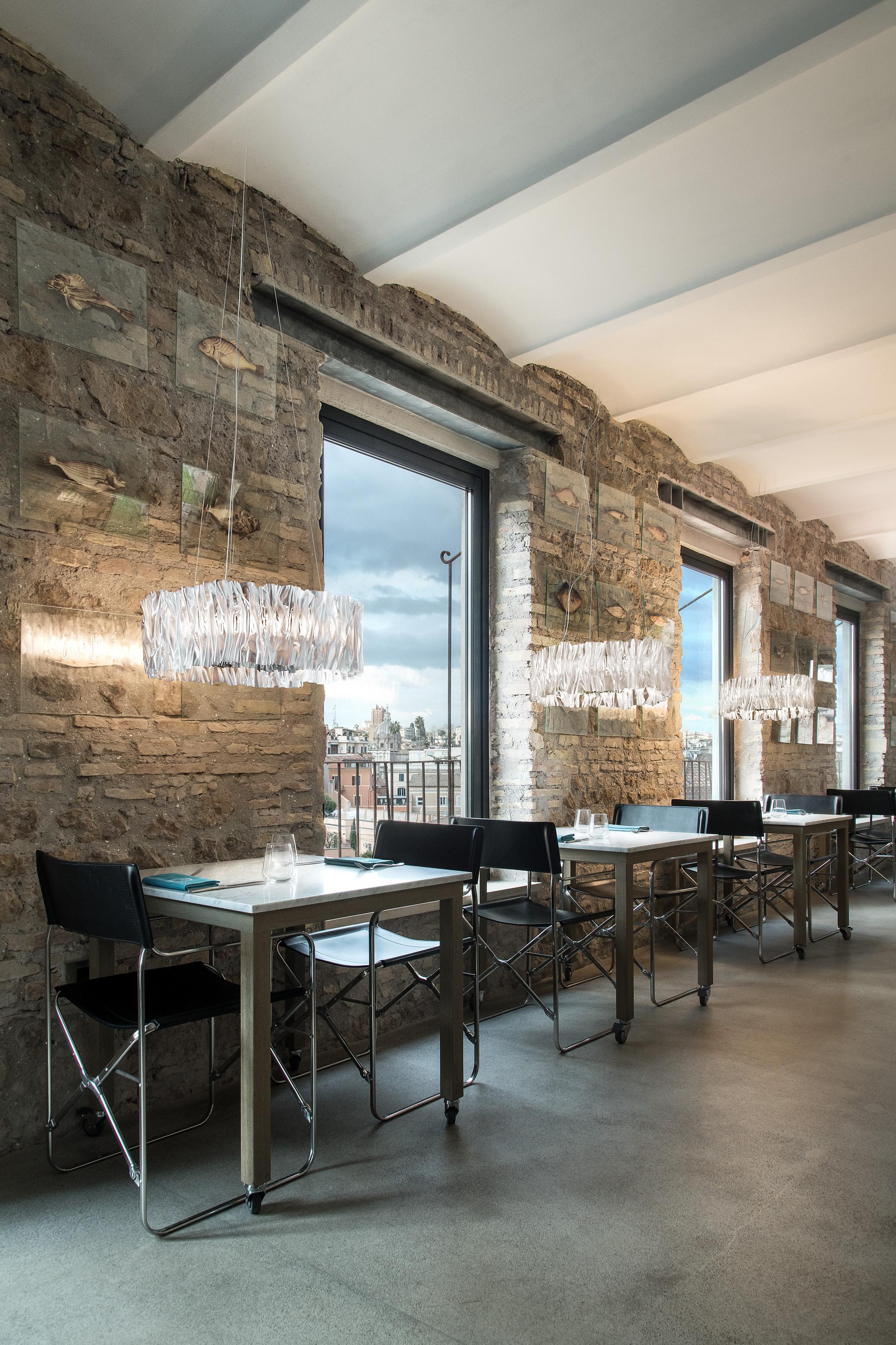 Italiano Slamp Accordéon Sospensione 2700 Kelvin - Silver di Marc Sadler in vendita