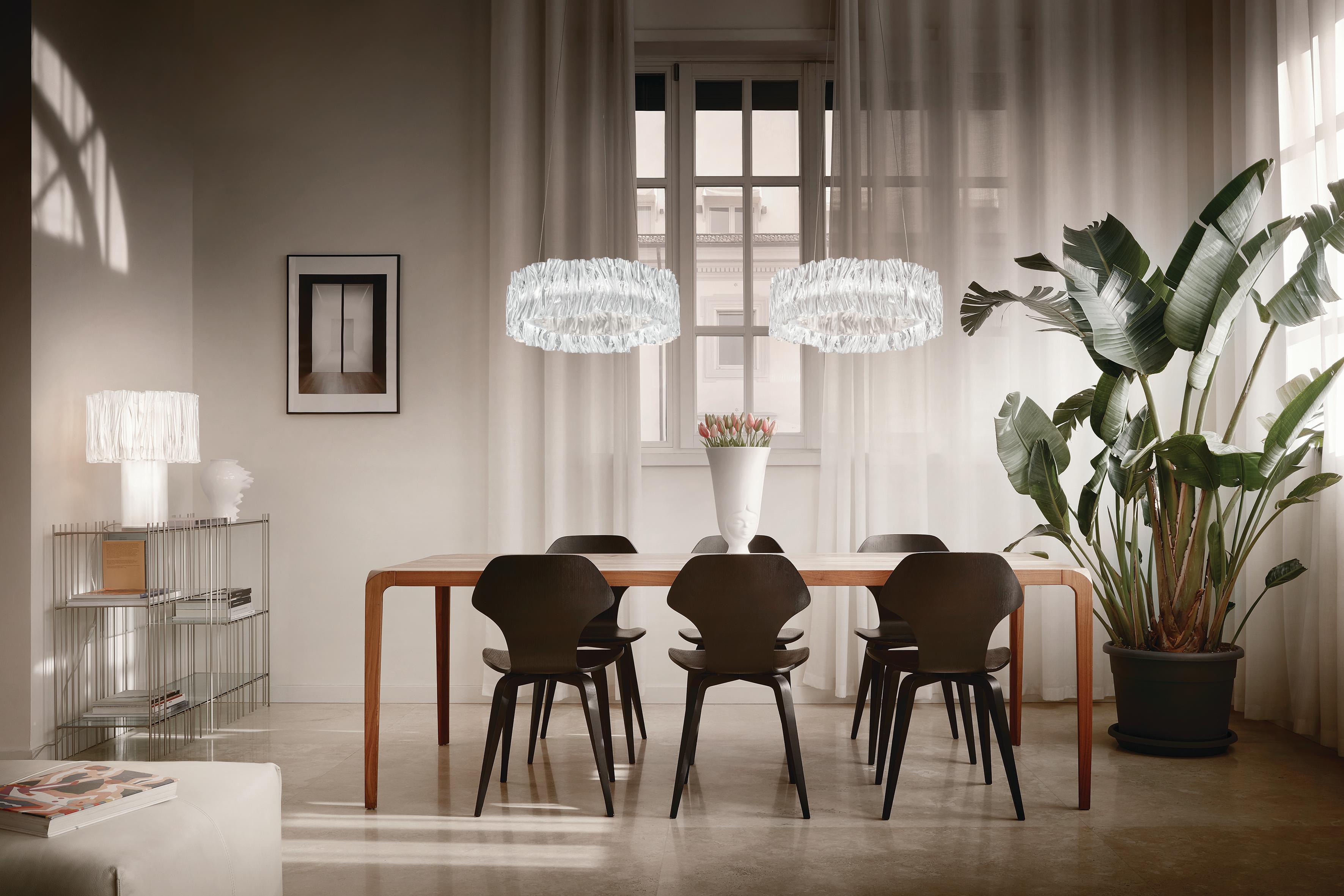 Slamp Accordéon Pendelleuchte 2700 Kelvin - Weiß von Marc Sadler im Angebot 1