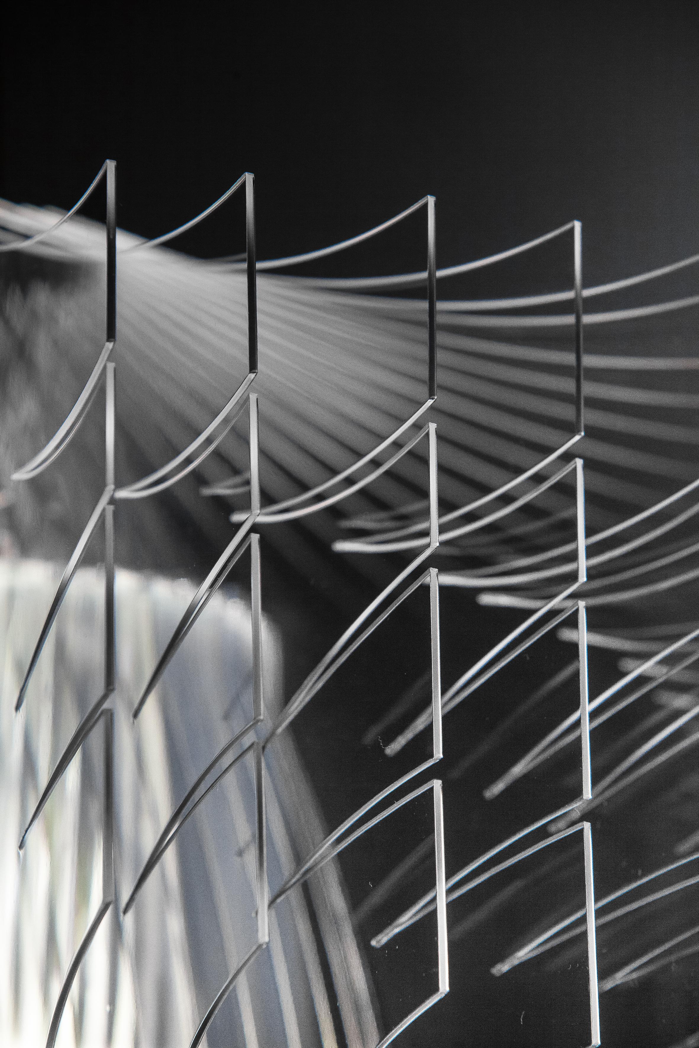 Italiano SLAMP Aria Extra Large Pendant Light in Trasparente di Zaha Hadid in vendita