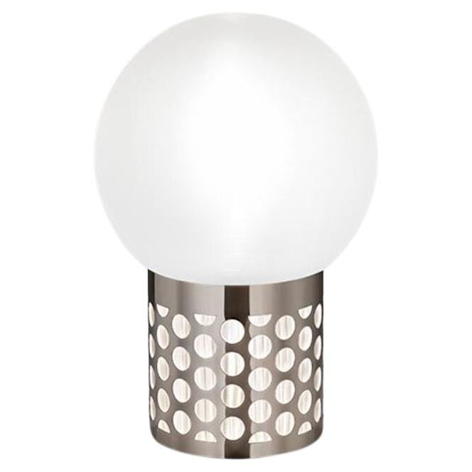 Slamp Atmosfera Table Medium Pewter by Lorenza Bozzoli