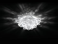 Mini plafonnier Aurora blanche SLAMP de Nigel Coates