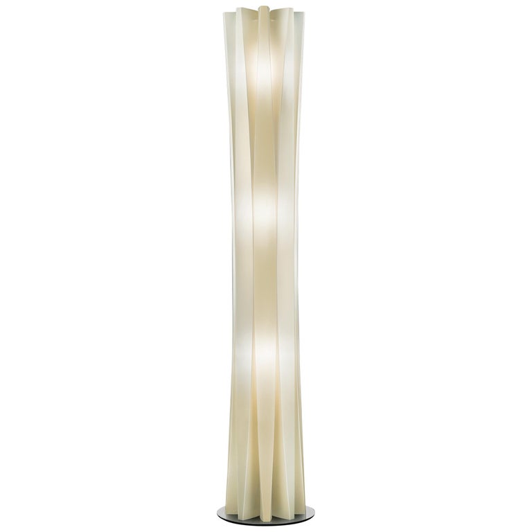 SLAMP Bach Extra Large Floor Light in Gold by Francesco Paretti For Sale at  1stDibs