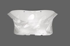 SLAMP Bios Medium Flush Light in White by Nigel Coates