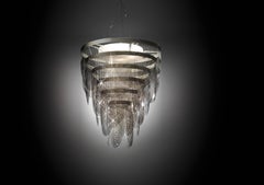 SLAMP Ceremony Große Pendelleuchte in Fumé von Bruno Rainaldi