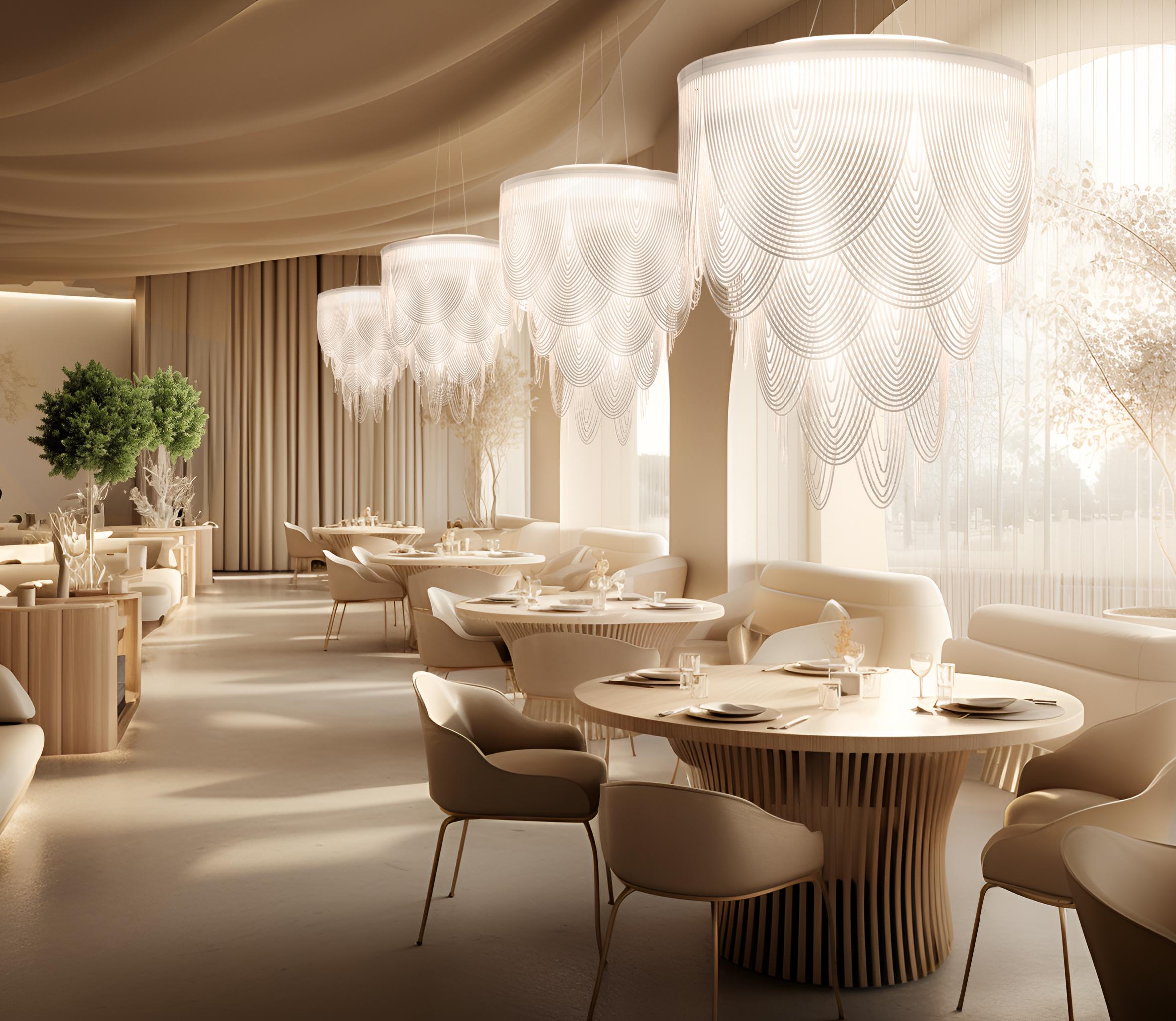 XXI secolo e contemporaneo Lampada a sospensione SLAMP Ceremony Large in bianco di Bruno Rainaldi in vendita