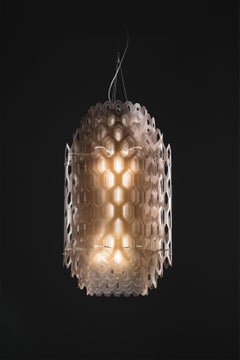 Slamp Chantal Small Pendant Light in arancione di Doriana and Massimiliano Fuksas