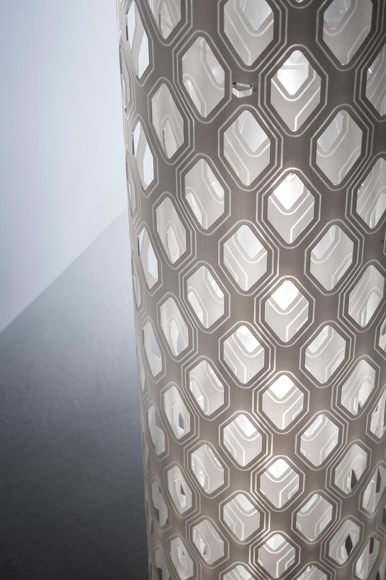 Modern SLAMP Charlotte Floor Light in White By Doriana & Massimiliano Fuksas For Sale