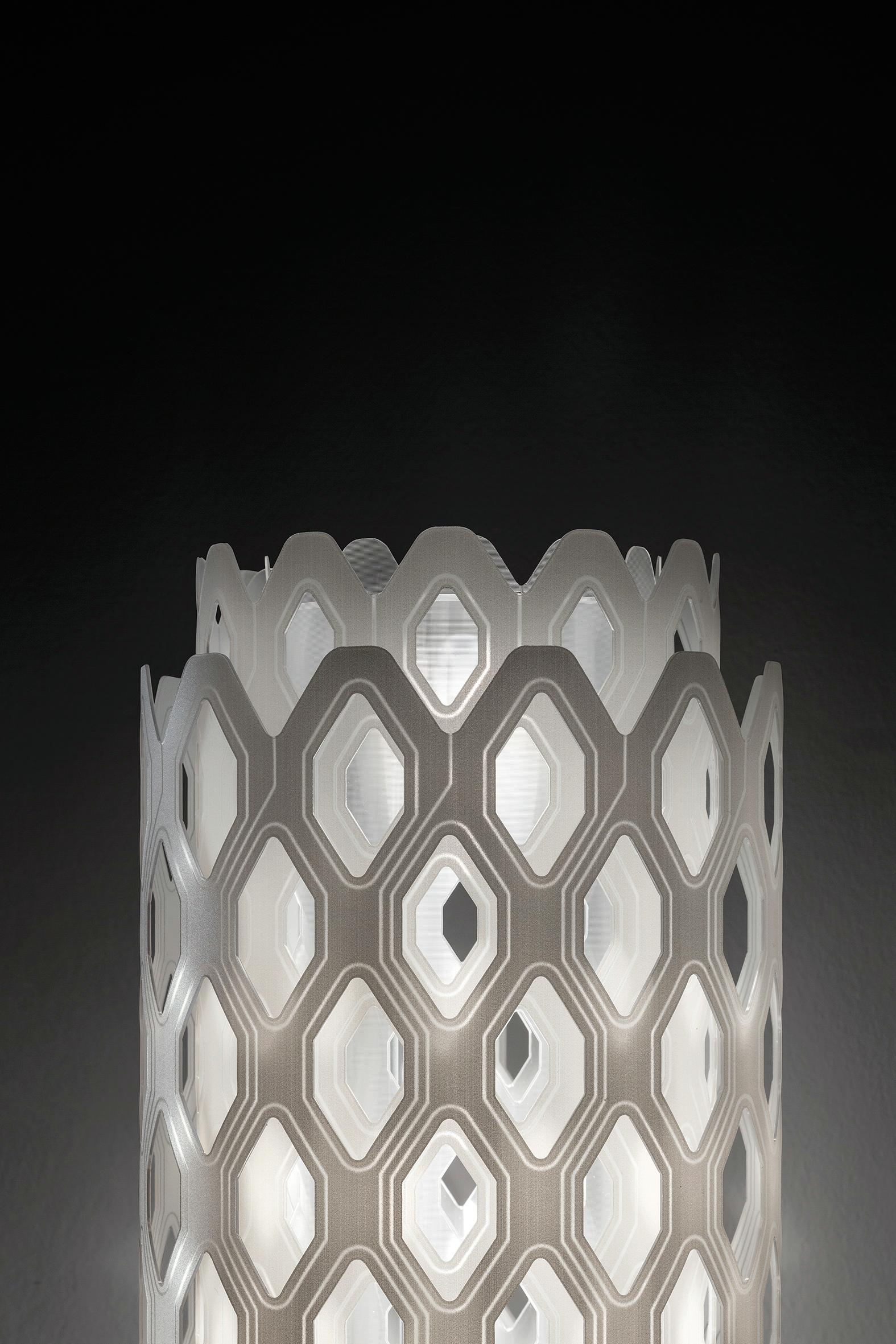 SLAMP Charlotte Floor Light in White By Doriana & Massimiliano Fuksas For Sale 1