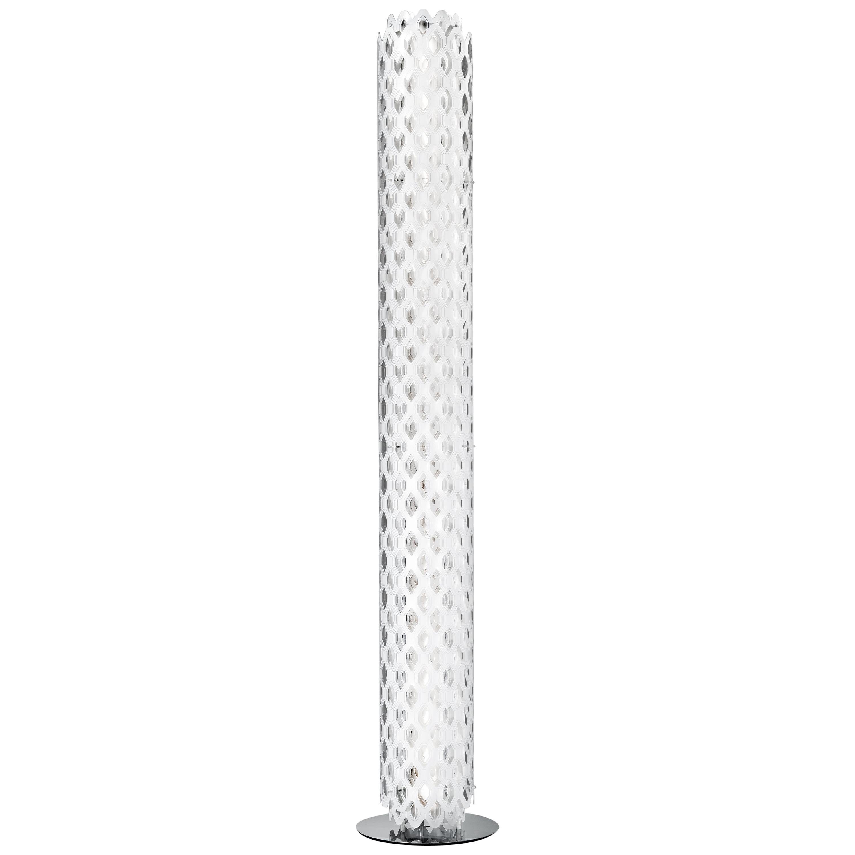 SLAMP Charlotte Floor Light in White By Doriana & Massimiliano Fuksas