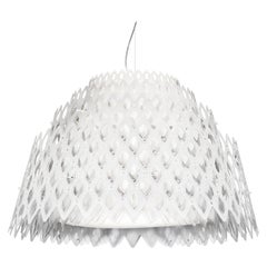 SLAMP Charlotte, halber Pendelleuchte in Weiß von Doriana & Massimiliano Fuksas