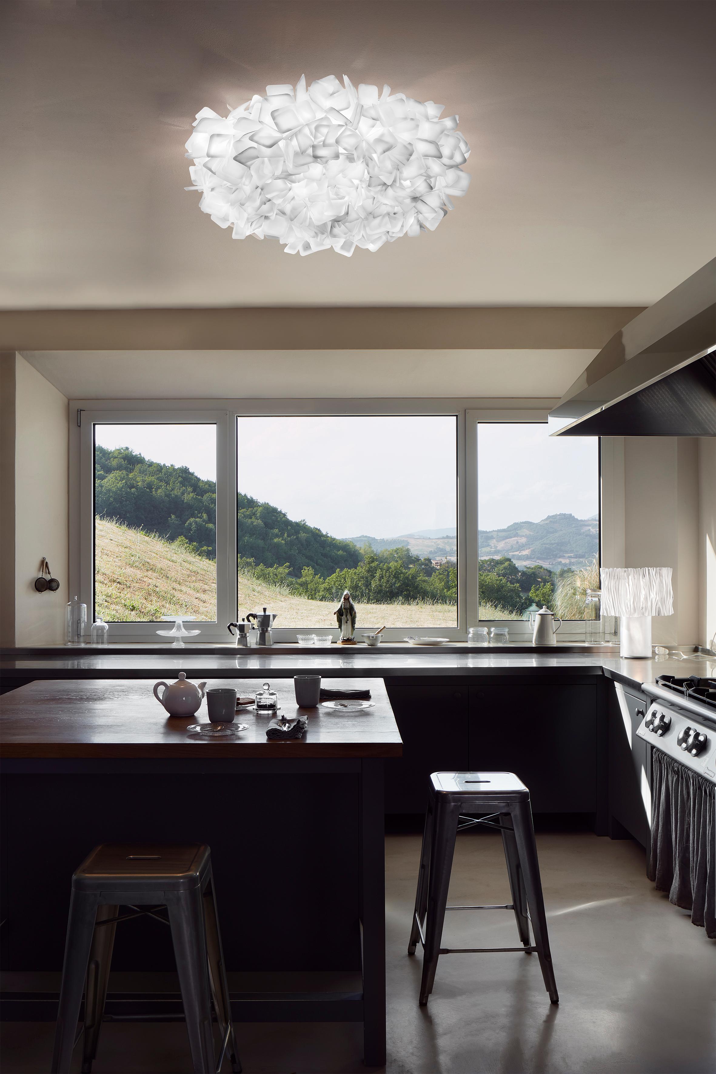 Altro SLAMP - Clizia Ceiling/wall Large - Fumè designed by Adriano Rachele in vendita