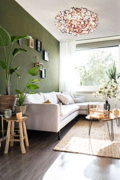 SLAMP - Clizia Ceiling/wall Large - ORANGE designed by Adriano Rachele