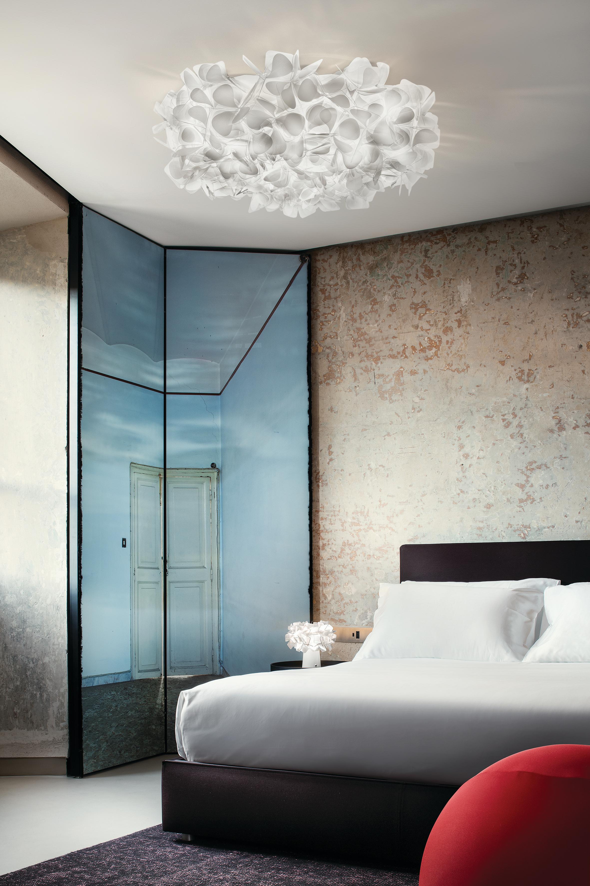 Fatto a mano Slamp Clizia Media per soffitto/parete MNM  Whiting - design di Adriano Rachele Rac in vendita