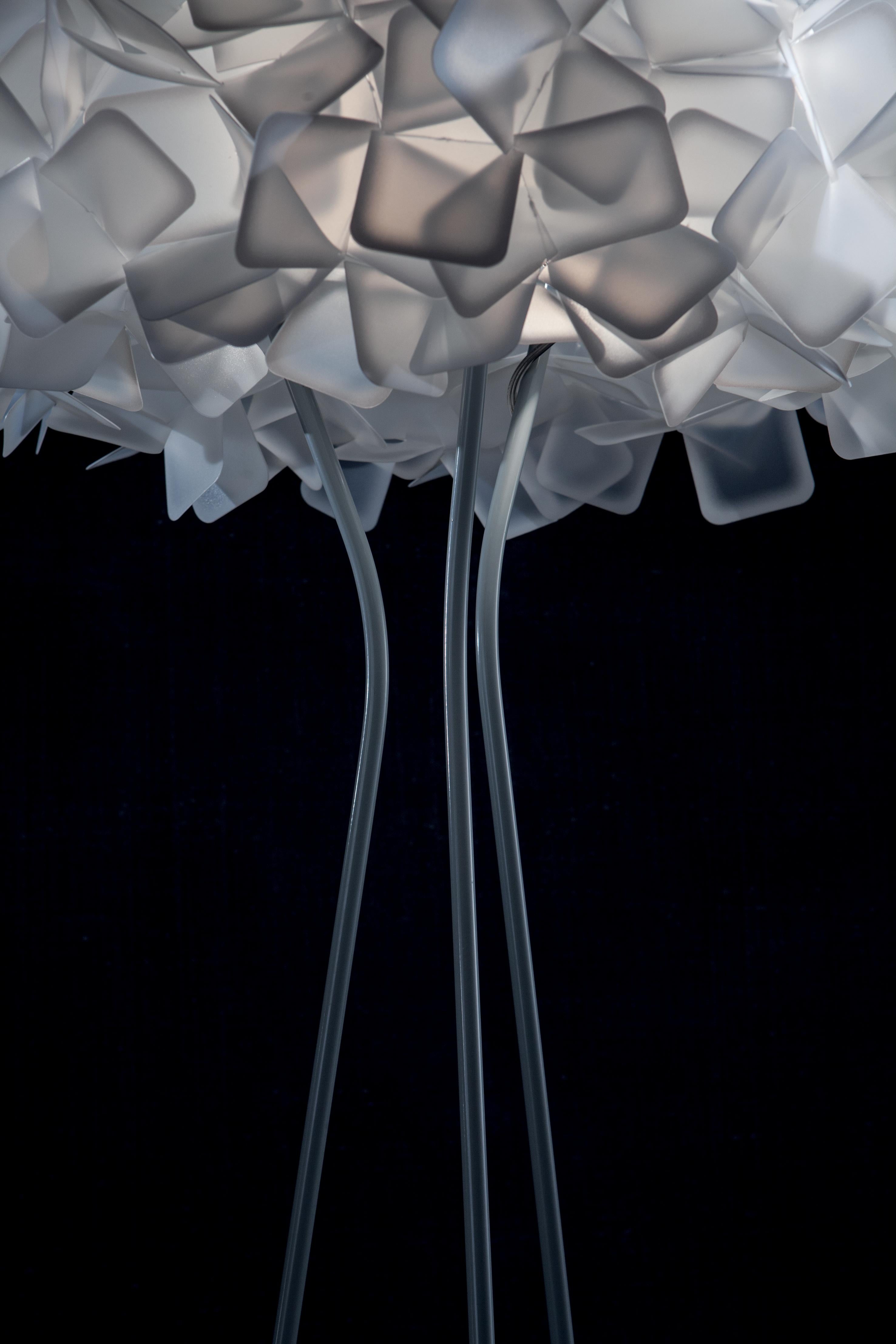 SLAMP Clizia Stehleuchte in Weiß von Adriano Rachele (Moderne)