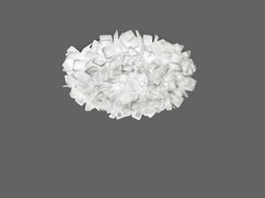 Grande lampe encastrée SLAMP Clizia blanche en blanc par Adriano Rachele