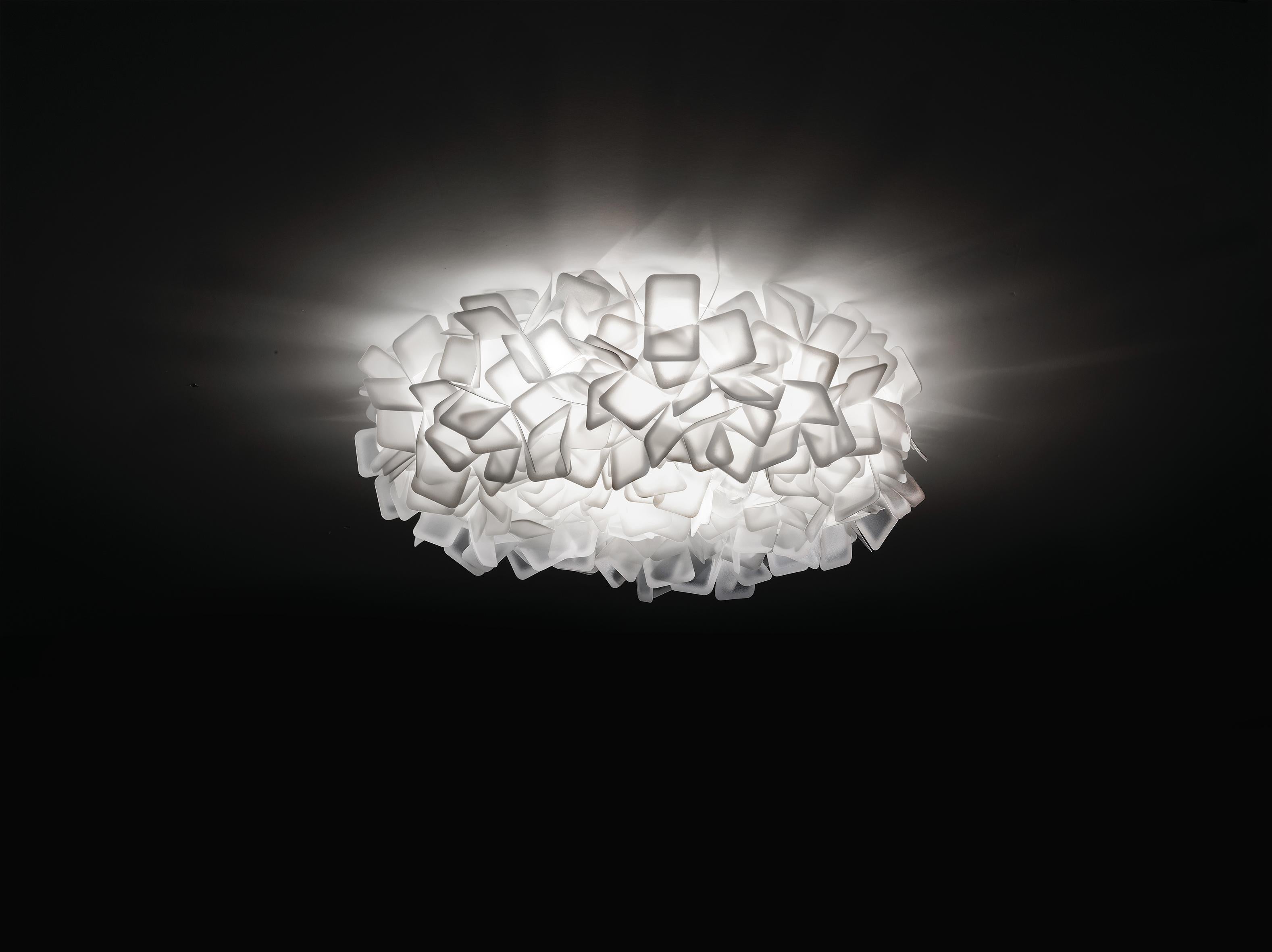 SLAMP Clizia Große Einbaubeleuchtung in Weiß von Adriano Rachele (Moderne) im Angebot