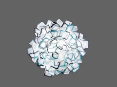 SLAMP Clizia Medium Flush Light in Blue by Adriano Rachele