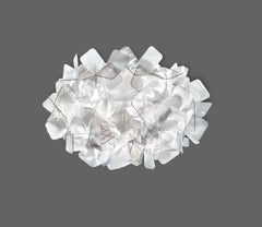 SLAMP Clizia Medium Flush Light in Fumé by Adriano Rachele