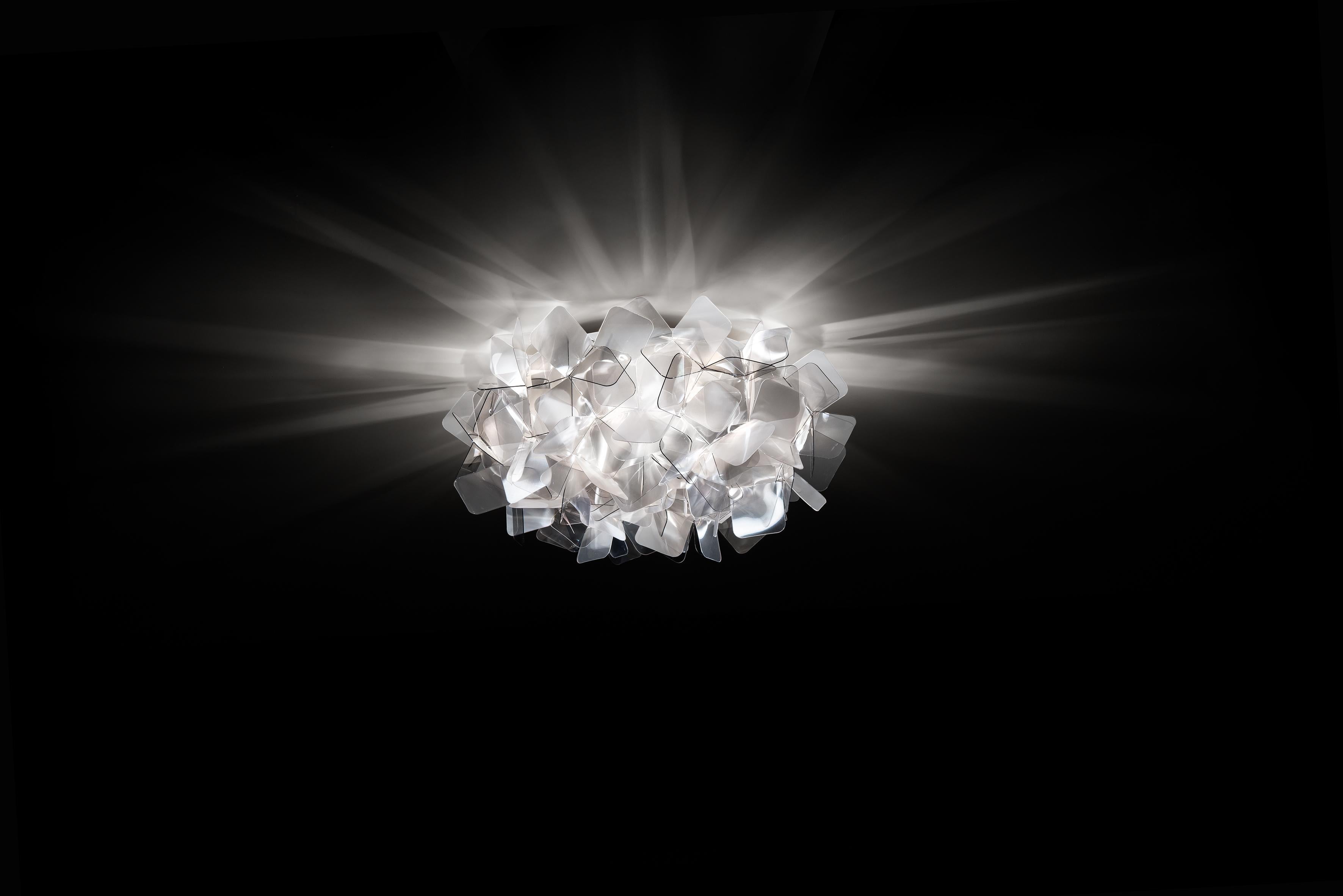 SLAMP Clizia Medium Einbaubeleuchtung in Fumé von Adriano Rachele (Moderne) im Angebot